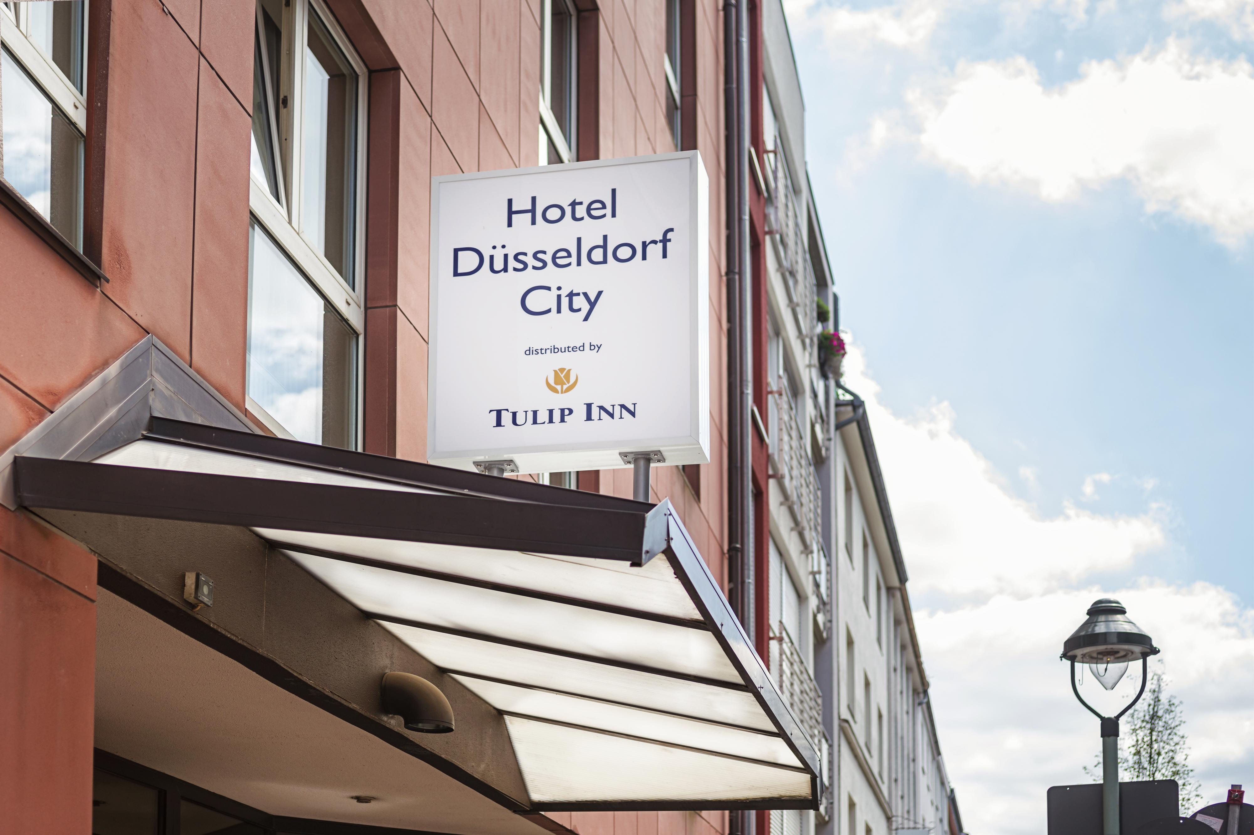 Hotel Duesseldorf City By Tulip Inn Exteriör bild